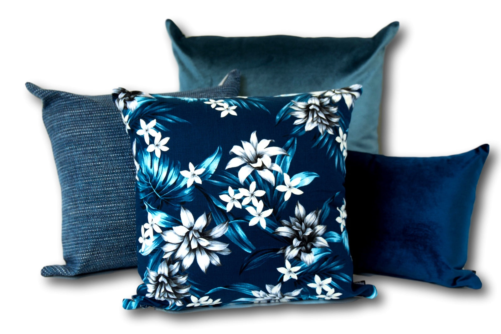 Hanna Ginger in Night - Tropique Cushions