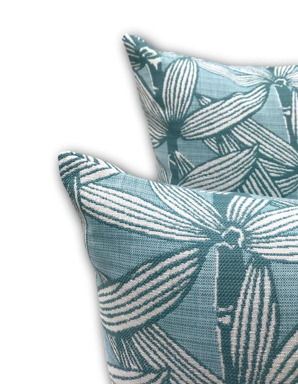 Lounger - Bella Dura Bamboo in Seamist