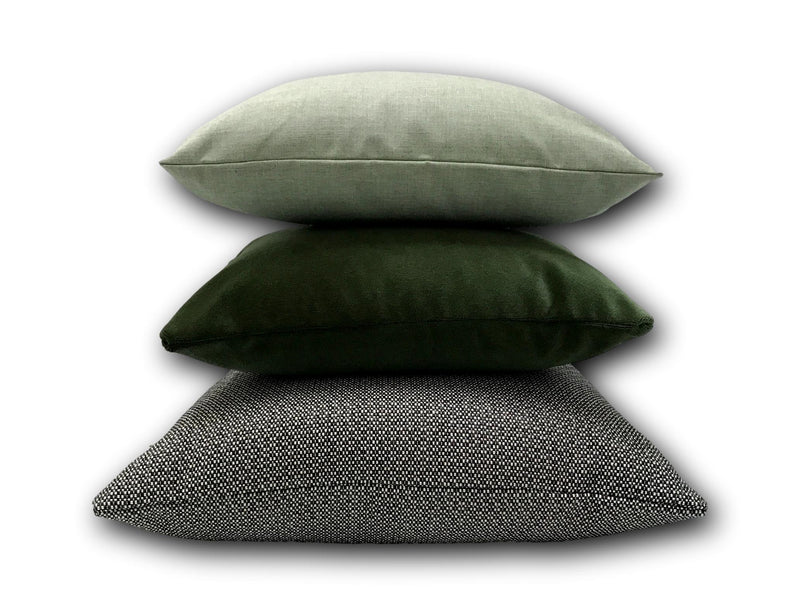 Sunbrella Velvet in Fern - 1 x Lumbar Only, Be Quick!