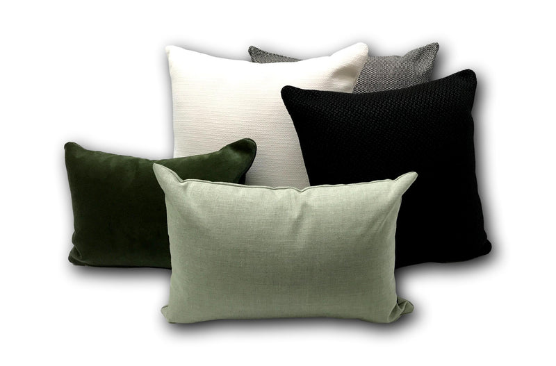Sunbrella Velvet in Fern - 1 x Lumbar Only, Be Quick!