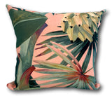 Tropicalia in Coral - Tropique Cushions