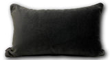 South Beach in Charcoal - Call to Order - Tropique Cushions