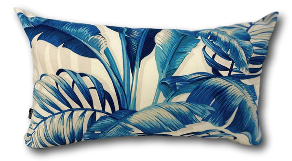 Sunlounger Cushion Palmiers in Marine