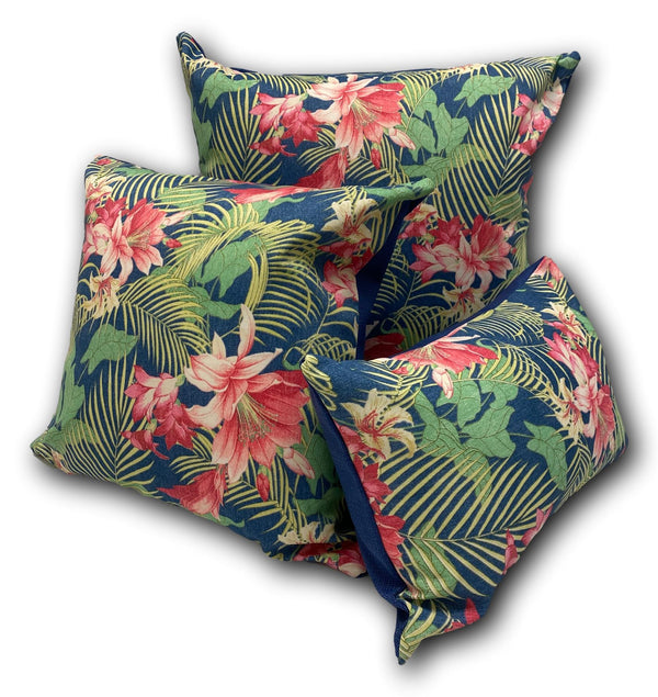 Night Bloom in Fuchsia - Tropique Cushions