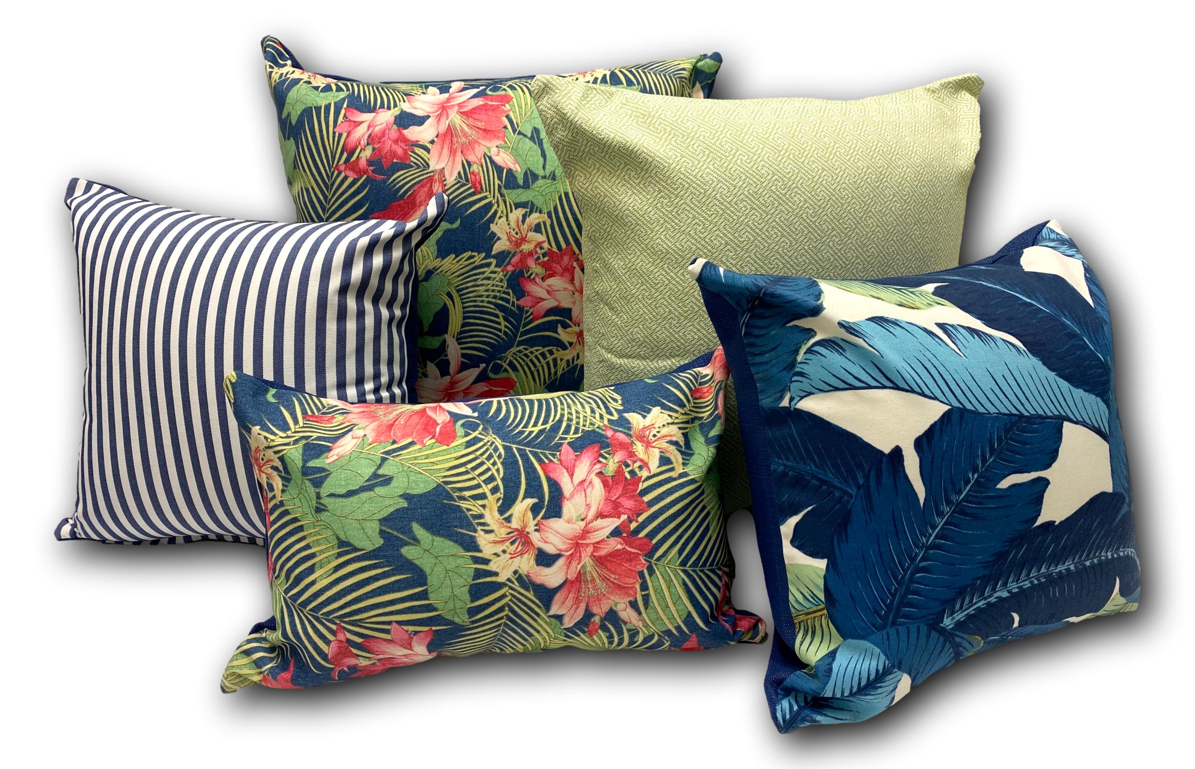 Night Bloom in Fuchsia - Tropique Cushions
