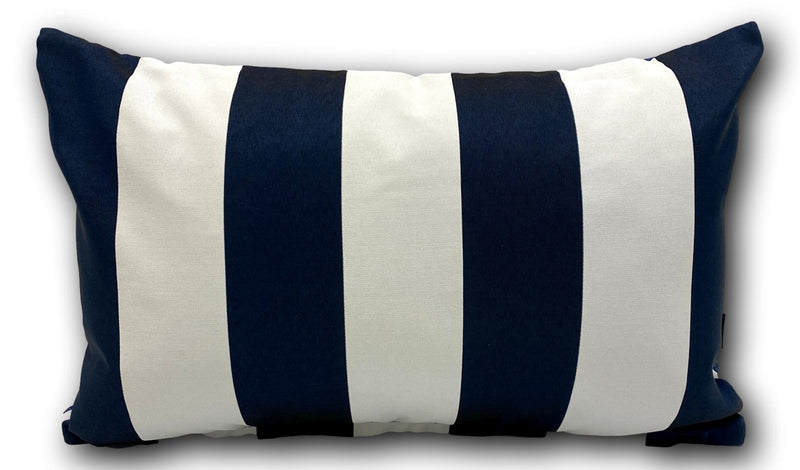Cabana Luxe in Marine - Tropique Cushions