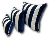 Cabana Luxe in Marine - Tropique Cushions
