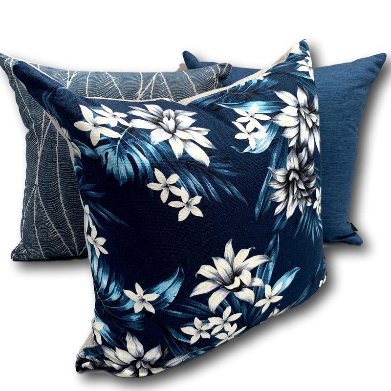 Hanna Ginger in Night - Tropique Cushions