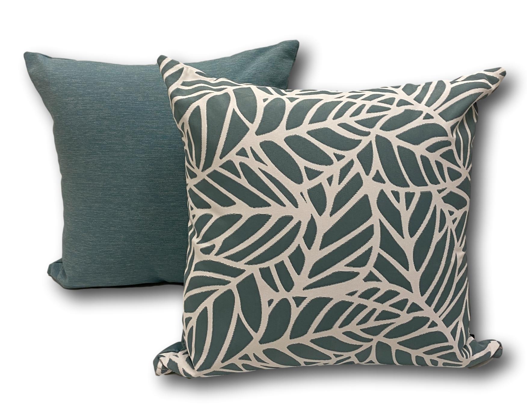 Tulum Poolside in Seamist - Limited LAST Stock! - Tropique Cushions