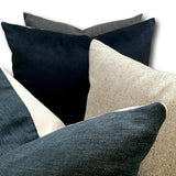 Boheme in Black - 1 x 50cm & 1 x 60cm Left! - Tropique Cushions