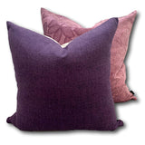 Cashmere in Purple - Tropique Cushions