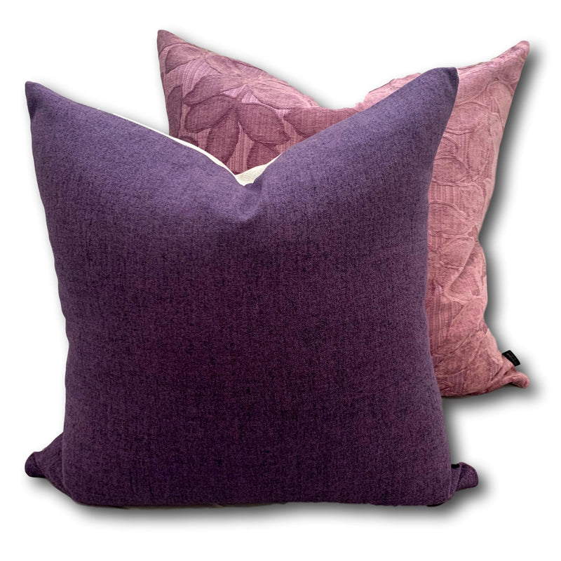 Cashmere in Purple - Tropique Cushions