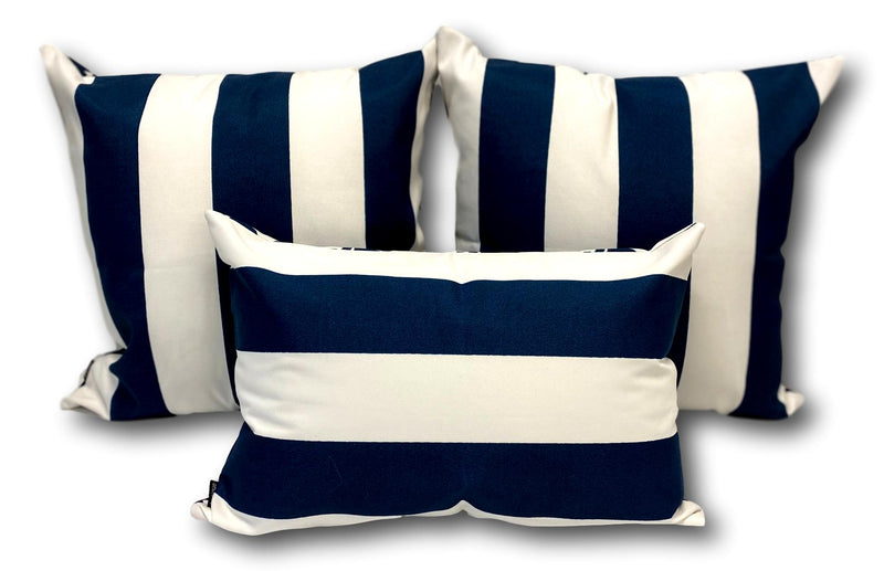 Anchor in Navy Set 2 - 1 Set Only - Tropique Cushions