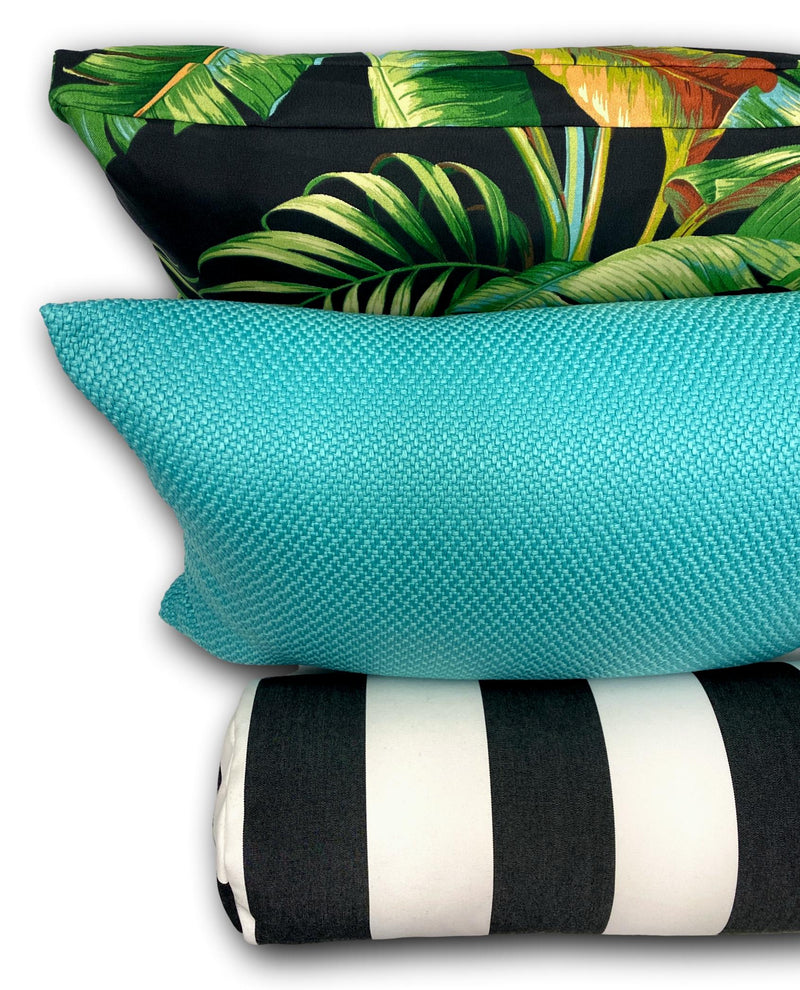 Palmiers in Midnight Daybed Cushion