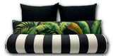 Palmiers in Midnight Daybed Cushion