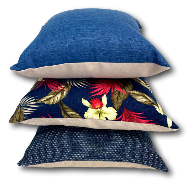 Feelgood Coco Set in Hibiscus - Tropique Cushions