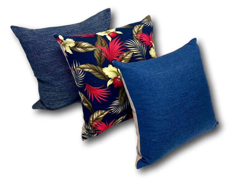 Feelgood Coco Set in Hibiscus - Tropique Cushions