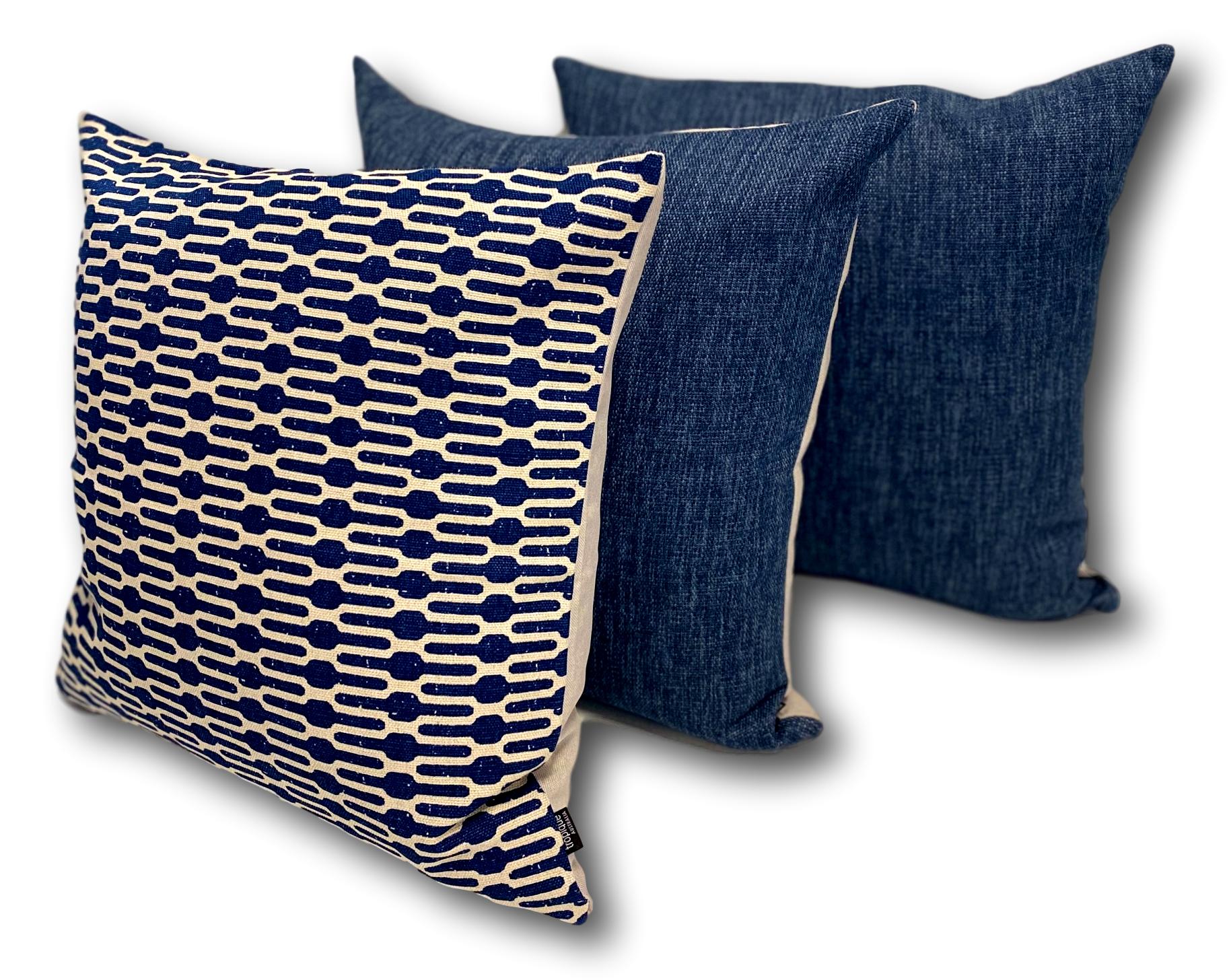 Drift in Dock Set - Tropique Cushions