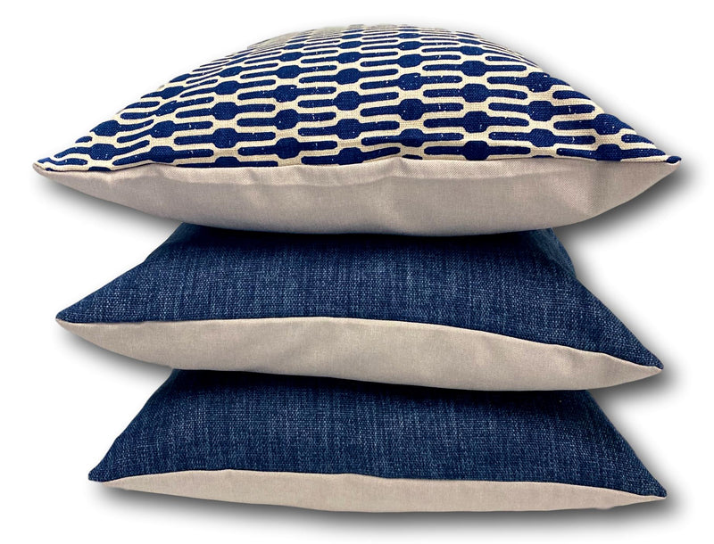 Drift in Dock Set - Tropique Cushions