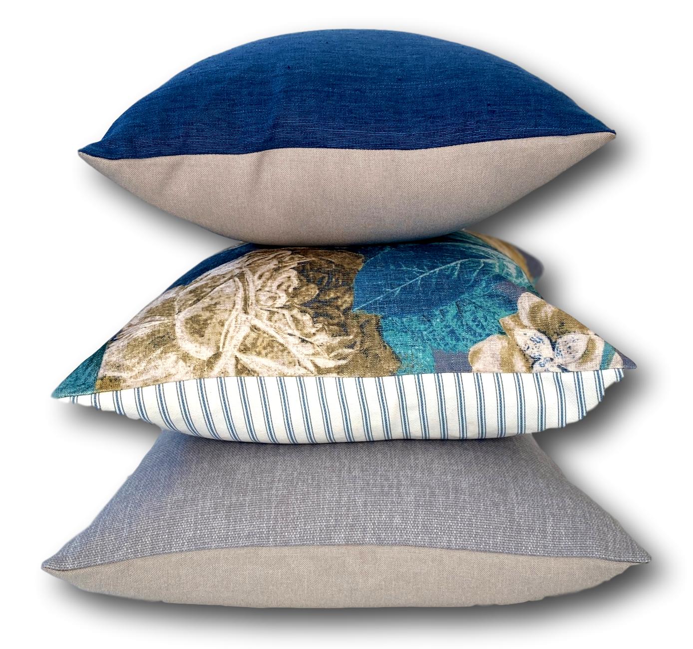 Feelgood Botanique Set in Cove - Tropique Cushions