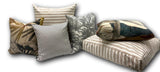 Sunbrella Shore Linen Small Luxurious Floor Cushions