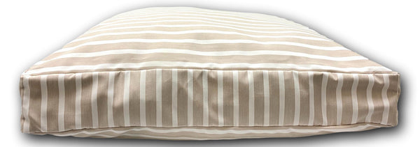 Sunbrella Shore Linen Large Luxurious Floor Cushion
