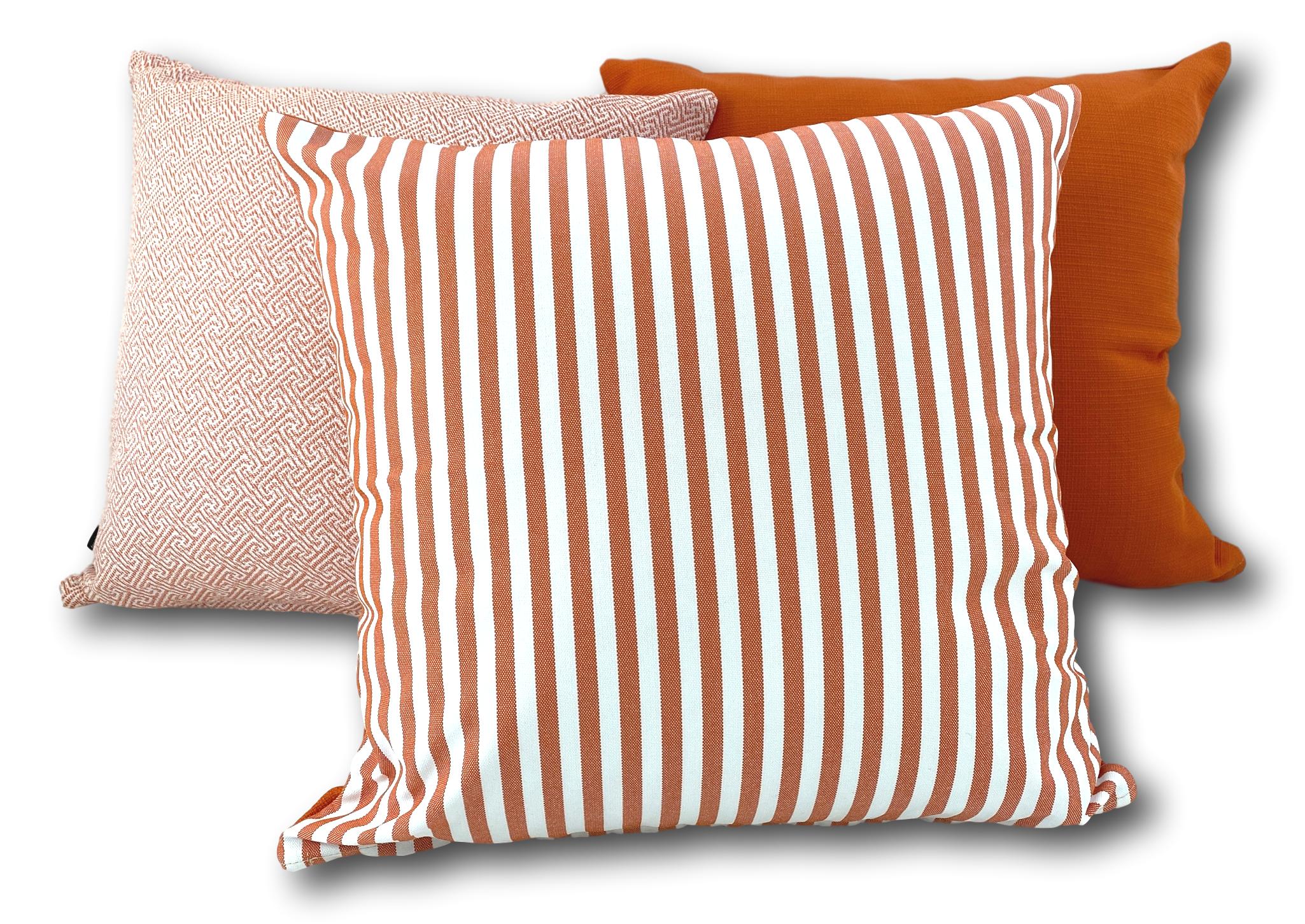 Feelgood Sanctuary in Papaya Set - Tropique Cushions