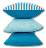 Feelgood Sanctuary in Aqua Set - Tropique Cushions