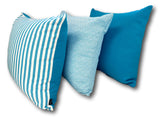 Feelgood Sanctuary in Aqua Set - Tropique Cushions