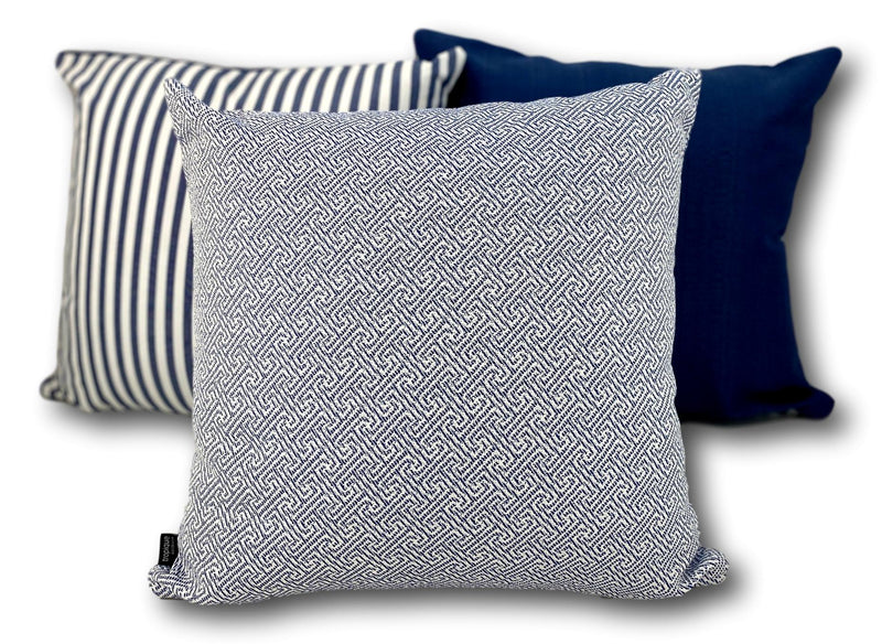 Feelgood Sanctuary in Marine Set - Tropique Cushions