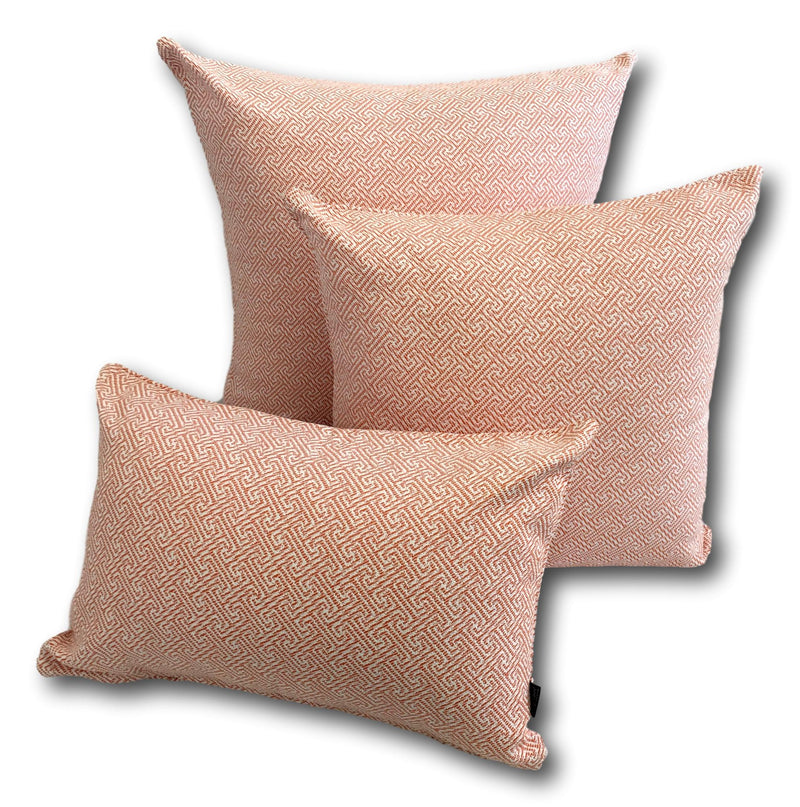 Quay in Papaya - Tropique Cushions