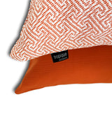 Quay in Papaya - Tropique Cushions