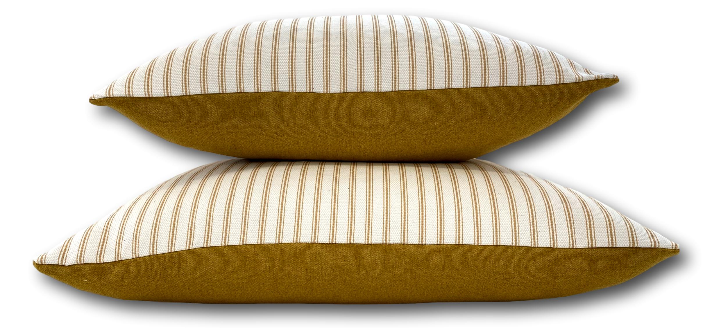 Cashmere Indulgence in Marigold - Tropique Cushions