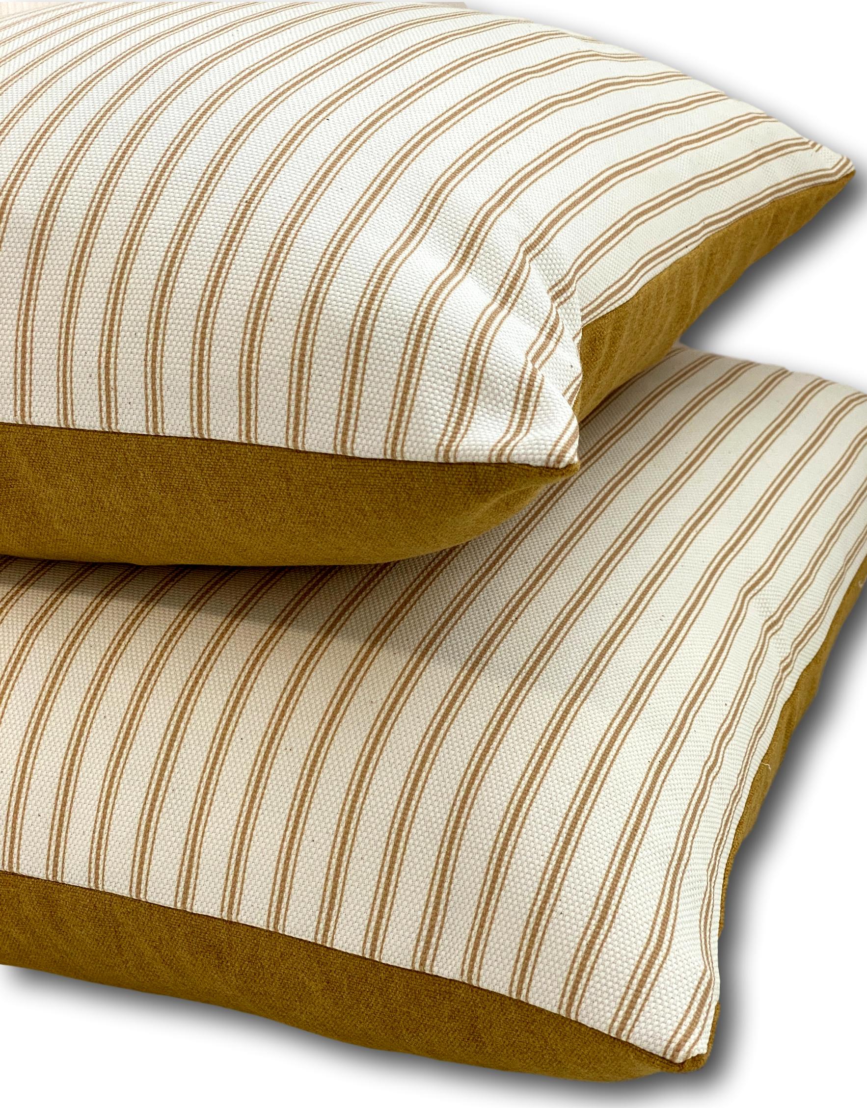 Cashmere Indulgence in Marigold - Tropique Cushions