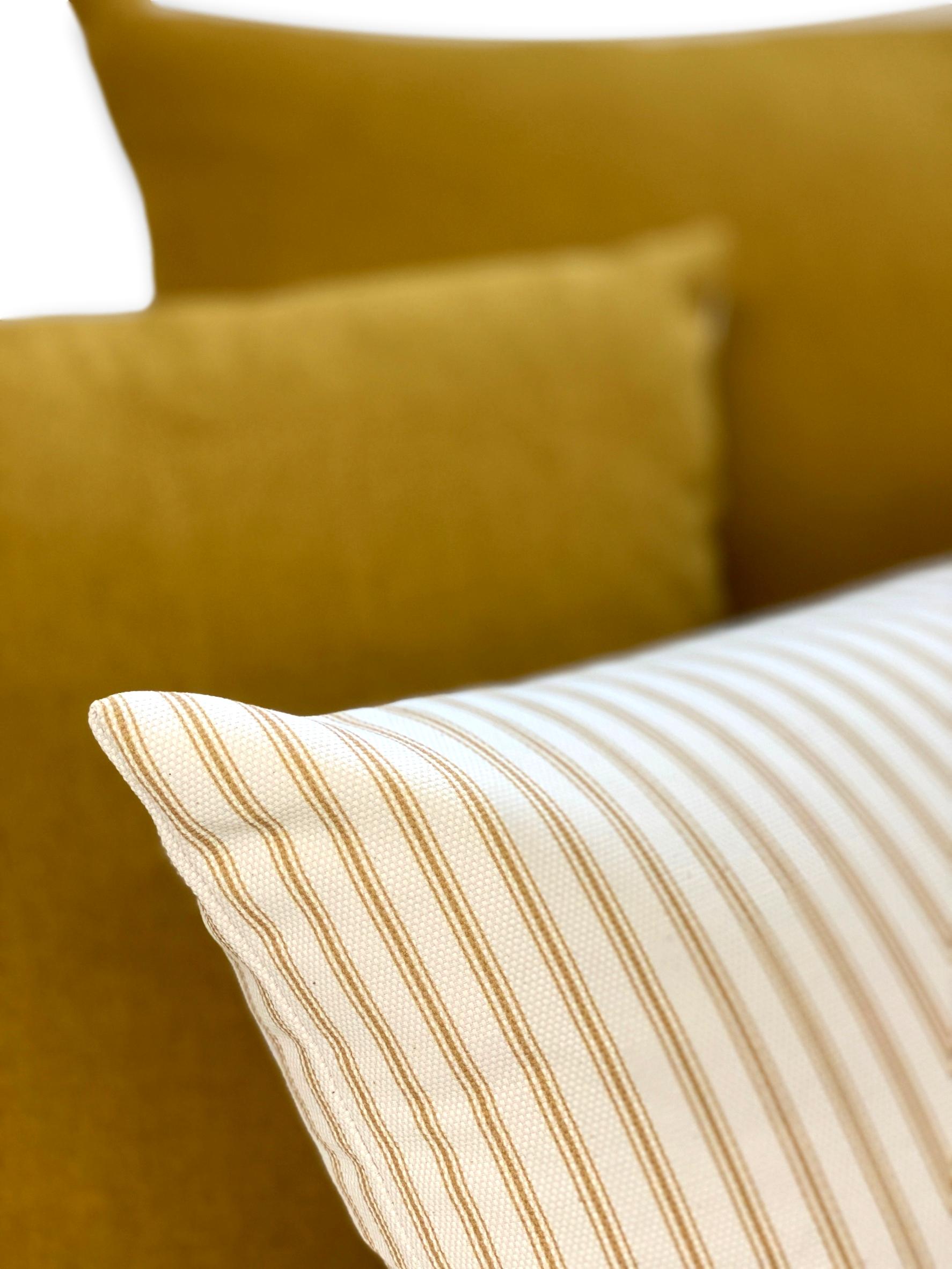 Cashmere Indulgence in Marigold - Tropique Cushions
