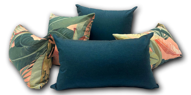 Sunbrella Cast in Laurel - Tropique Cushions