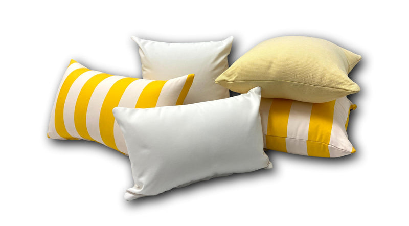 Sunbrella Canvas White - Tropique Cushions