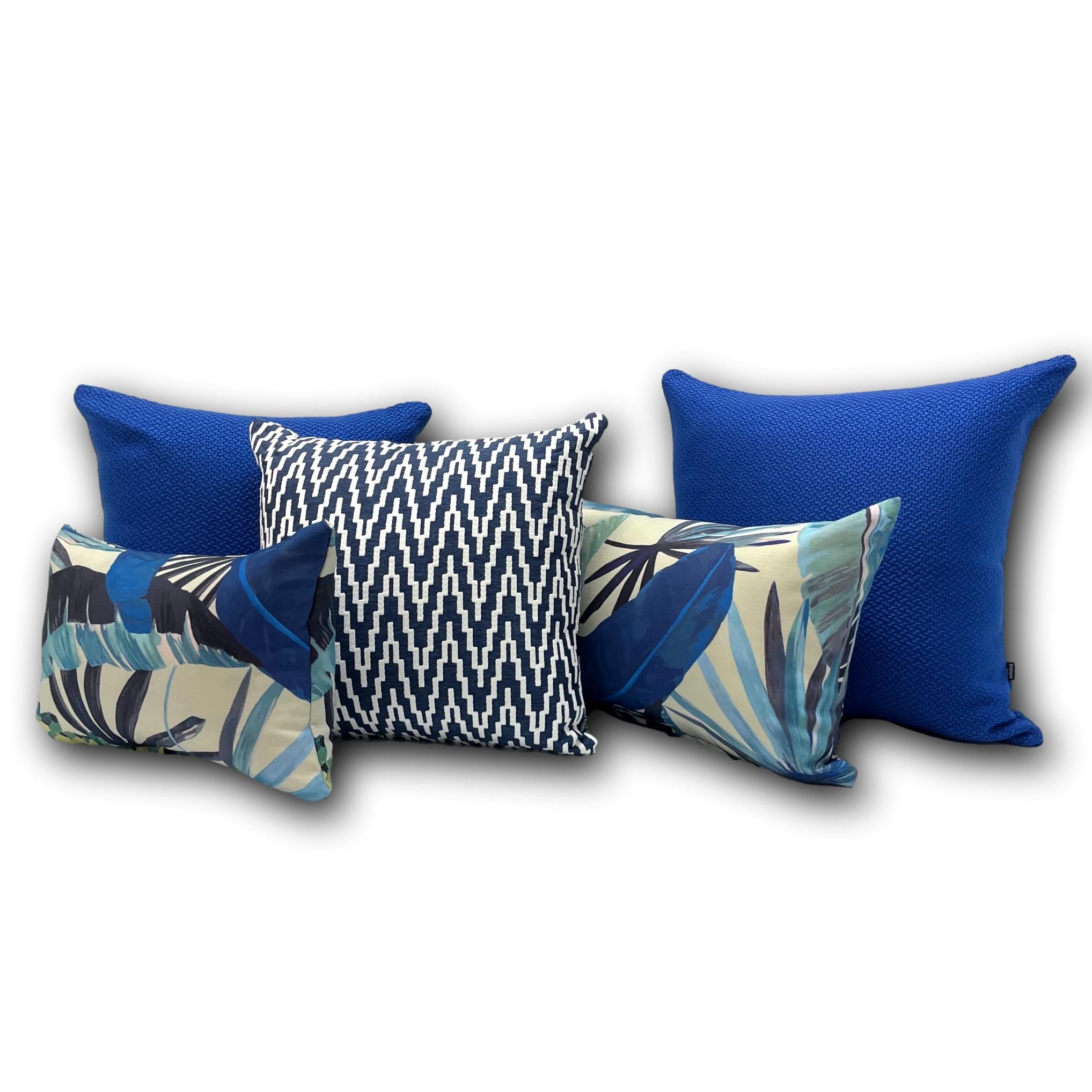 Sunlounger Tropicalia in Porcelain Blue