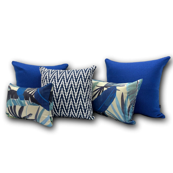 Sunlounger Cushion Tropicalia in Porcelain