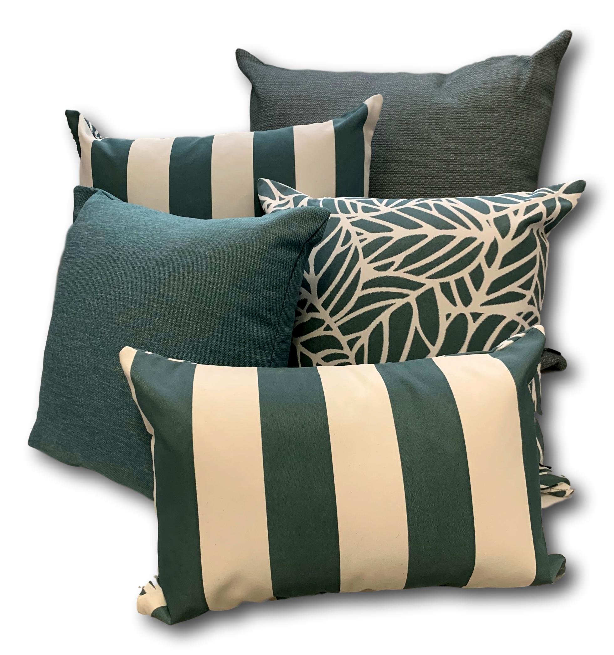Tulum Poolside in Seamist - Limited LAST Stock! - Tropique Cushions