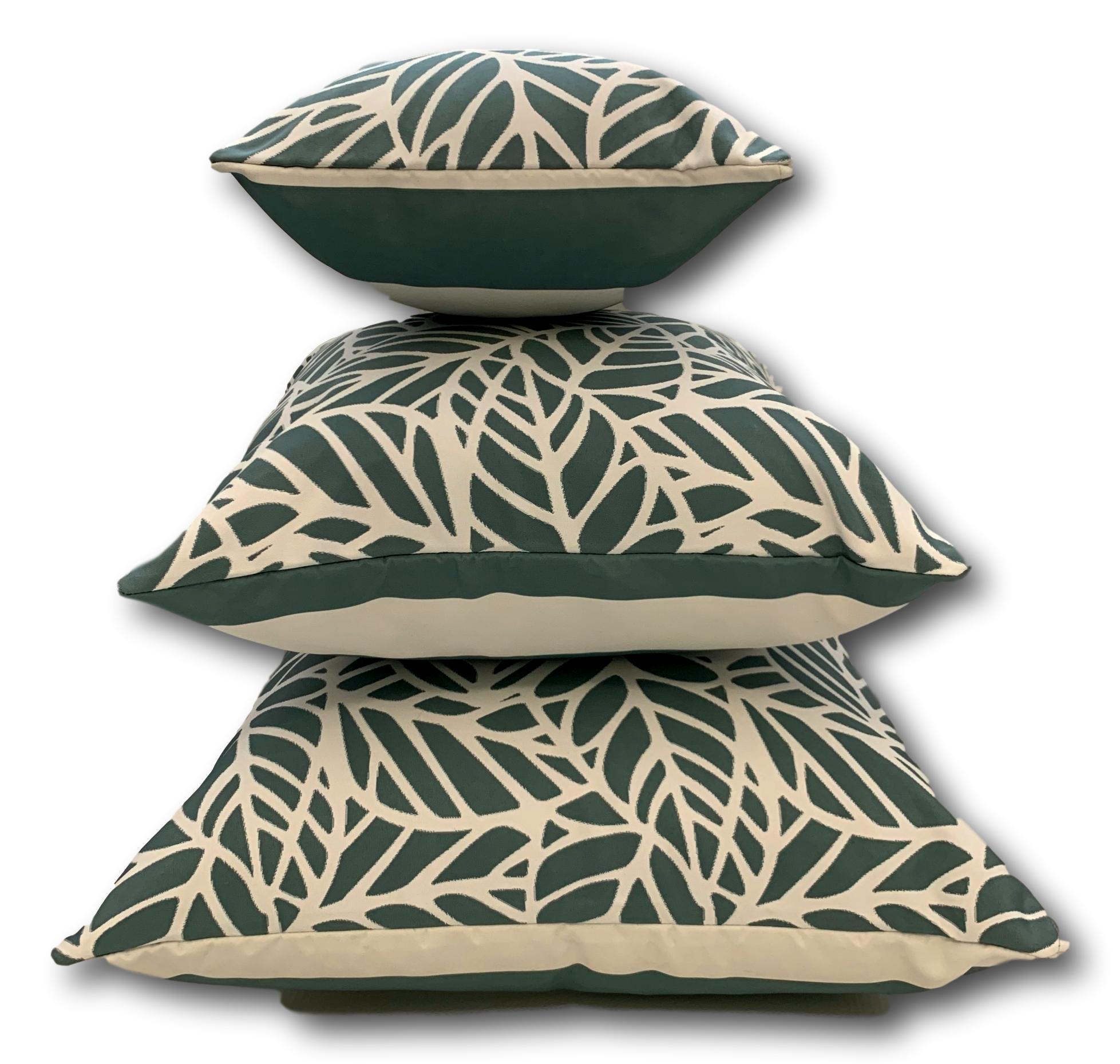 Tulum Poolside in Seamist - Limited LAST Stock! - Tropique Cushions