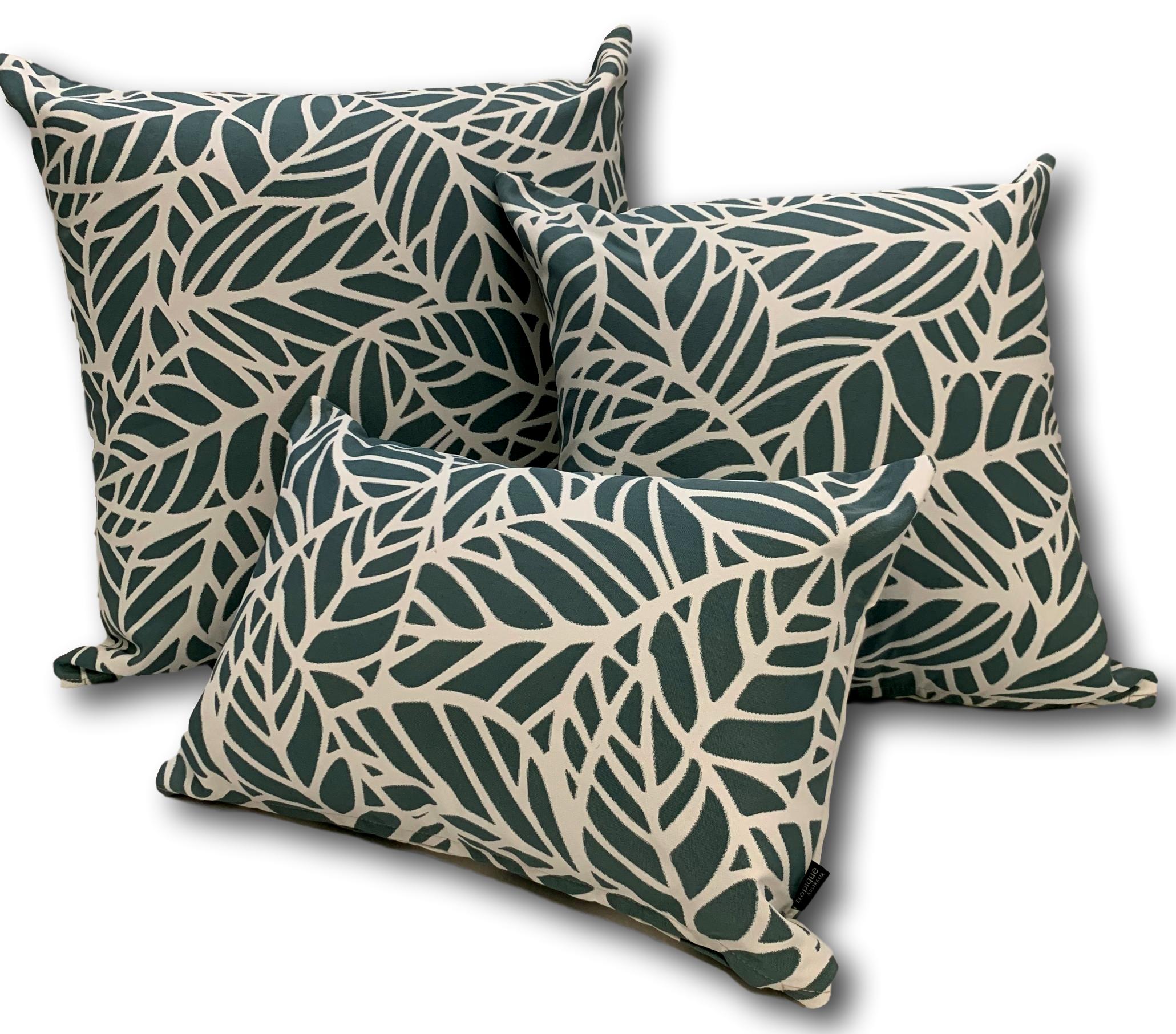 Tulum Poolside in Seamist - Limited LAST Stock! - Tropique Cushions