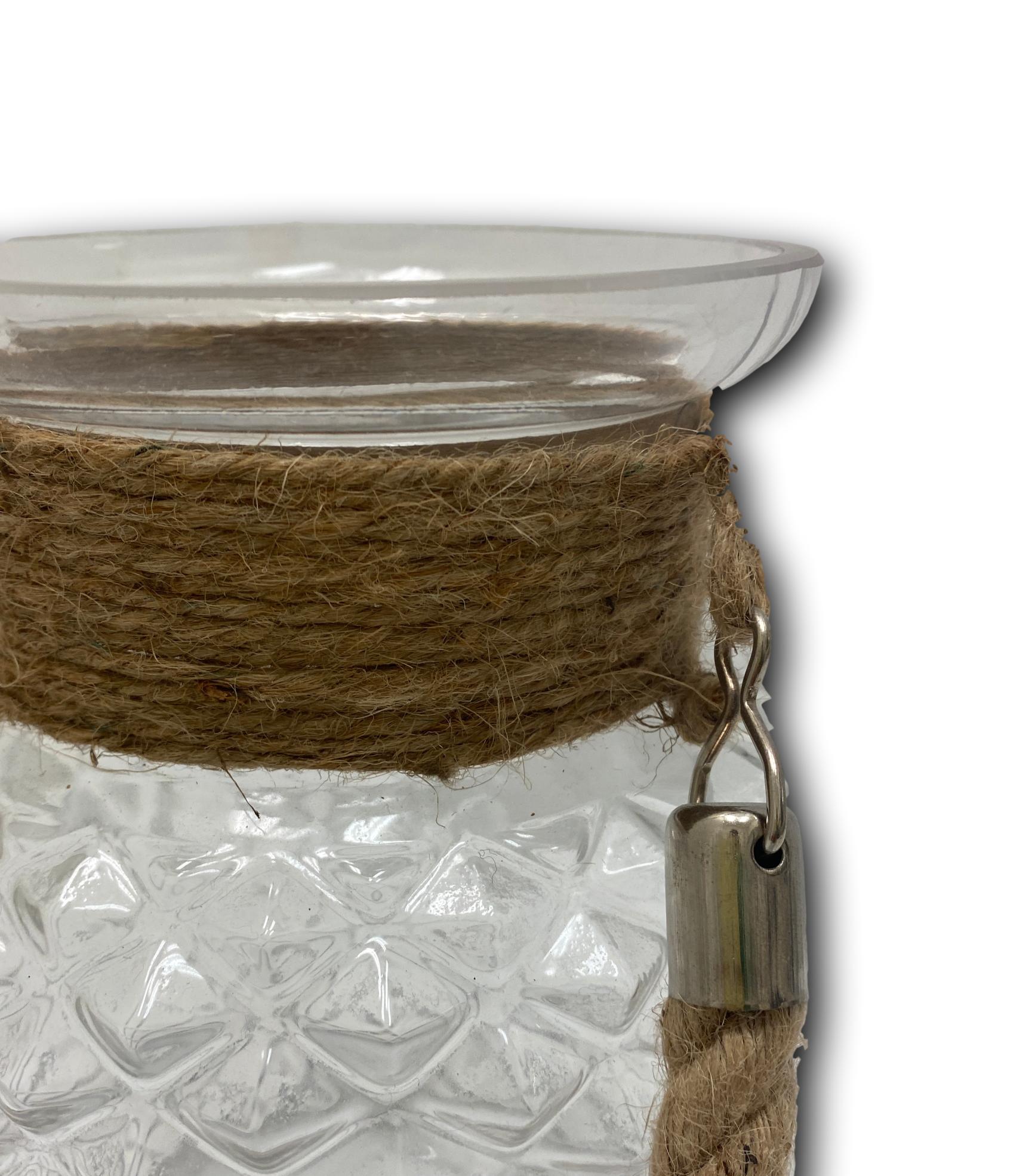 Glass Patterned Lantern