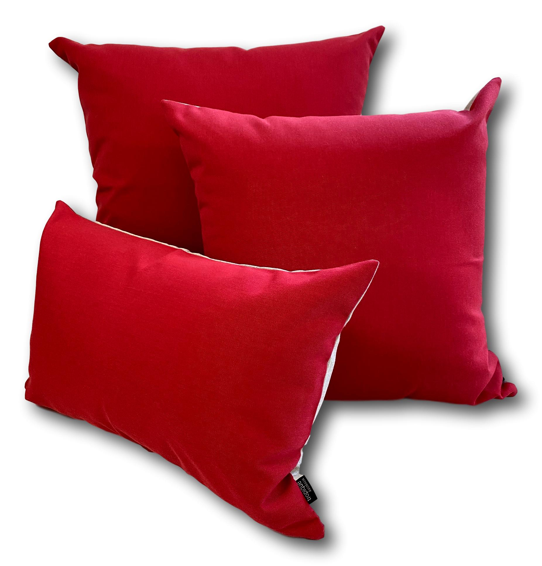 Sunbrella Canvas Blush - Tropique Cushions
