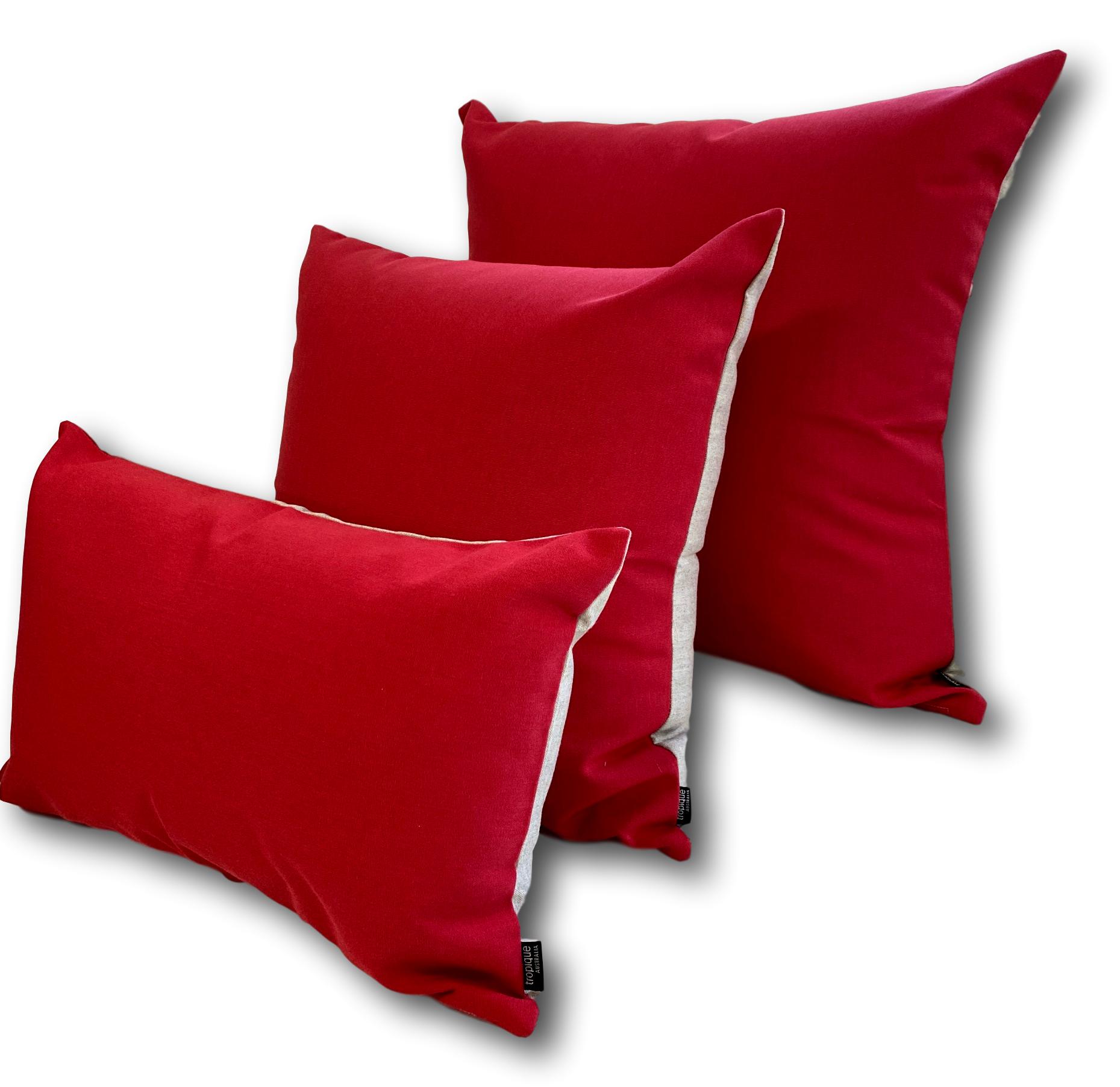 Sunbrella Canvas Blush - Tropique Cushions