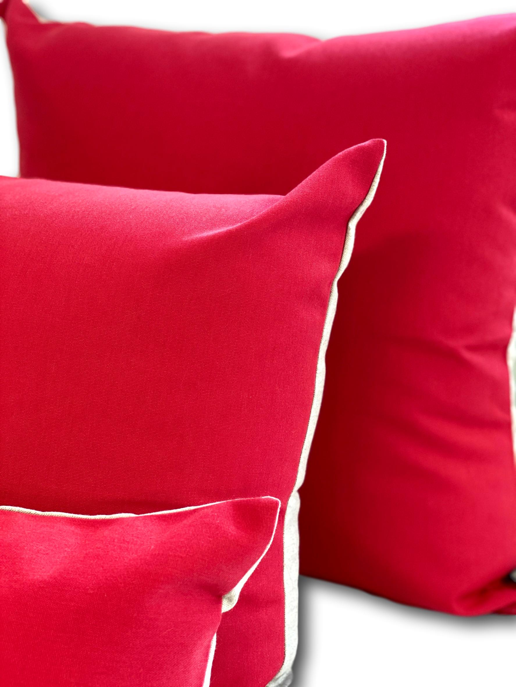 Sunbrella Canvas Blush - Tropique Cushions
