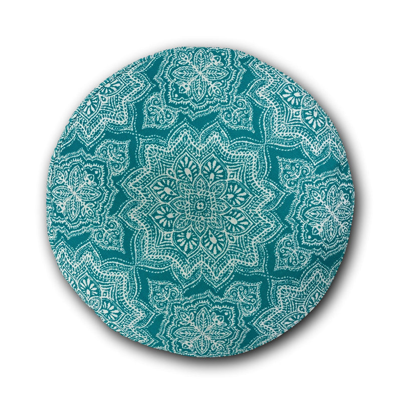 Seat Button Turquoise