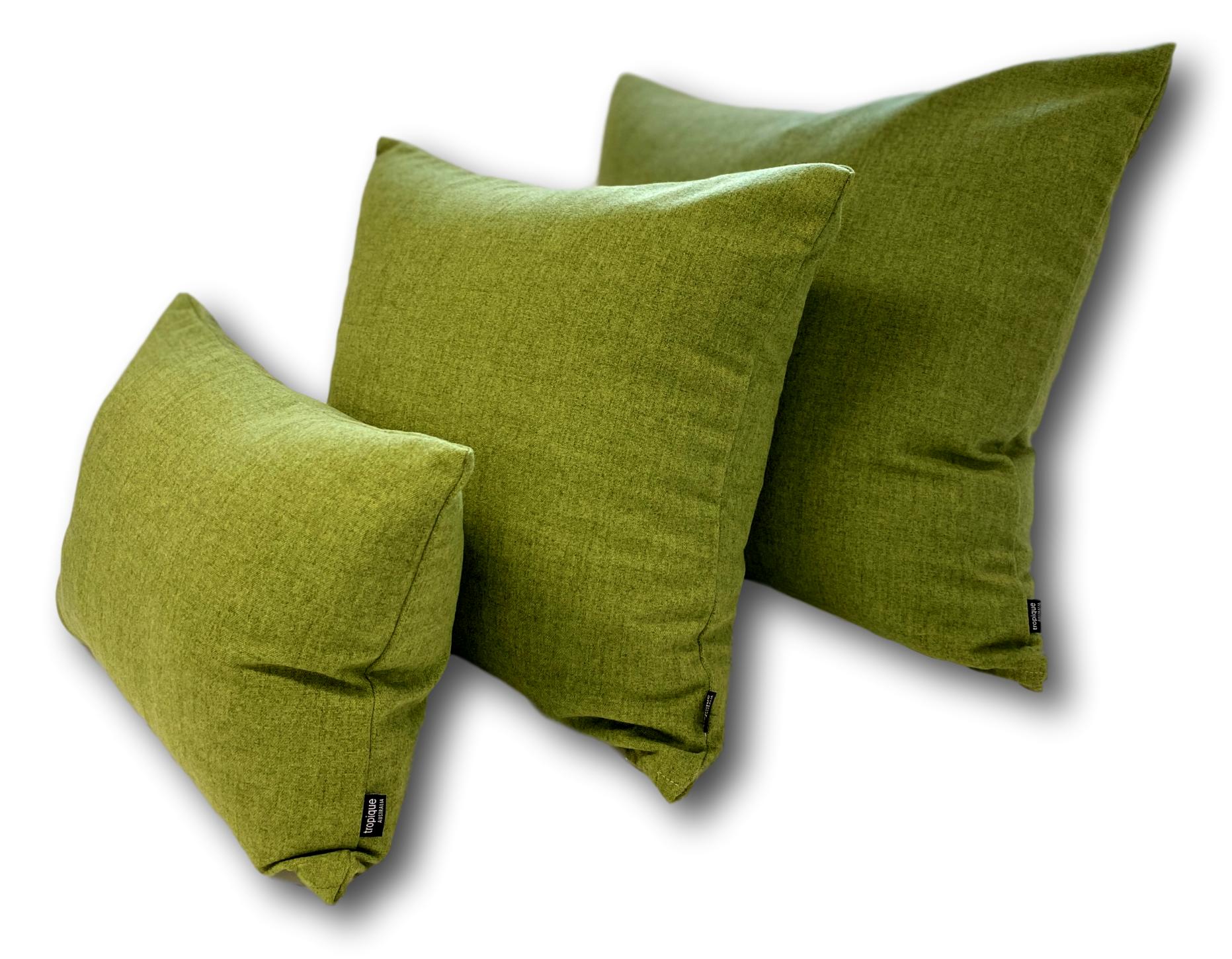 Cashmere Luxe in Leaf - Tropique Cushions