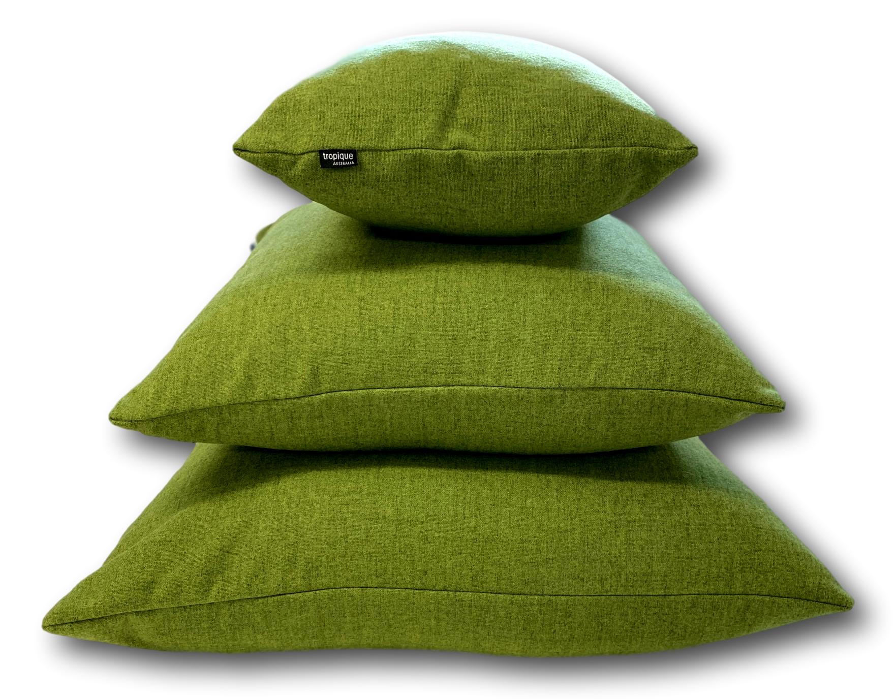 Cashmere Luxe in Leaf - Tropique Cushions