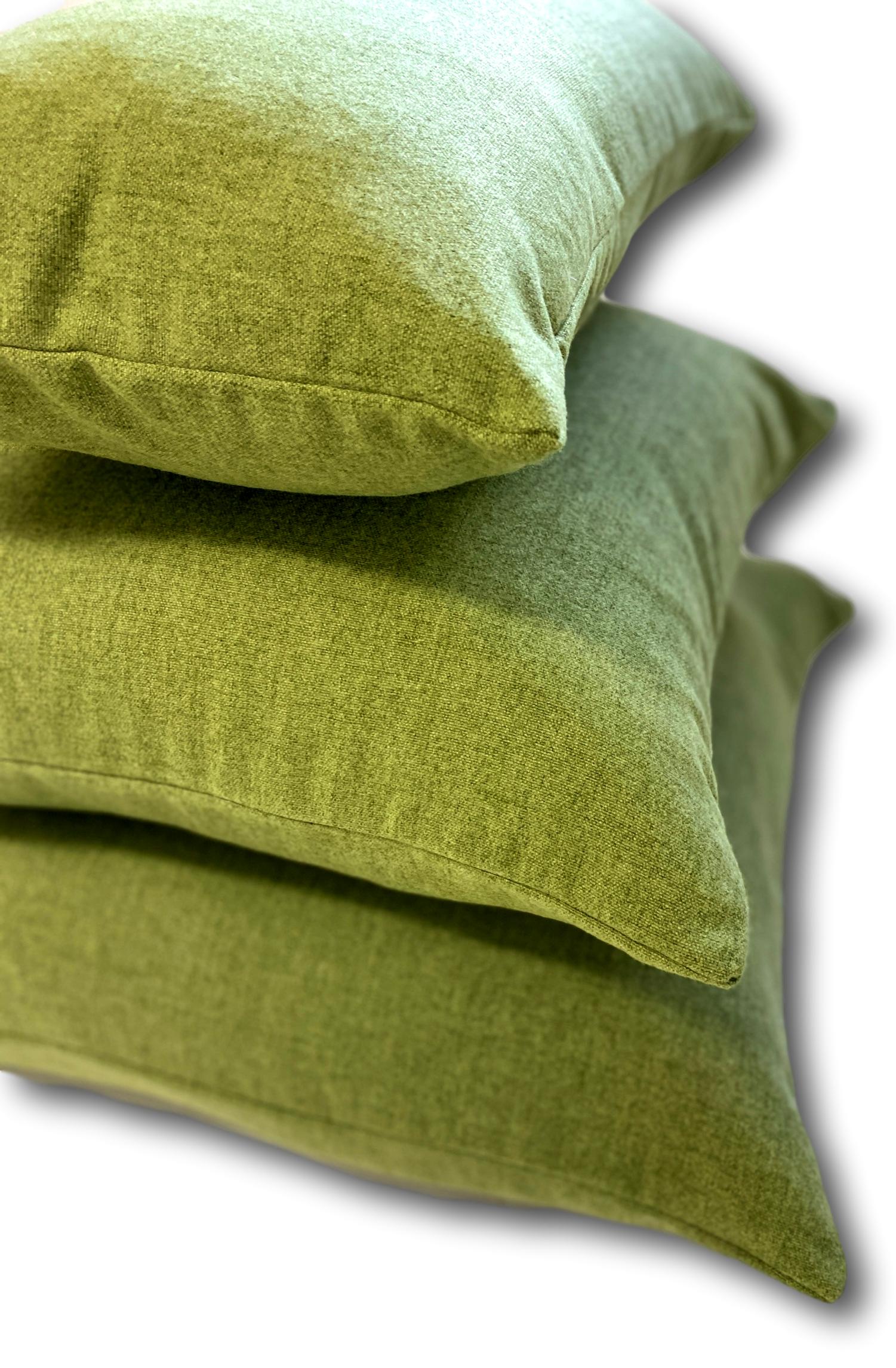 Cashmere Luxe in Leaf - Tropique Cushions